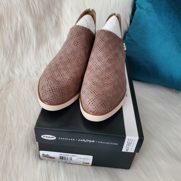 NEW Dr Scholl's Insane Perforation Slip-on Sneaker - Picture 2 of 8